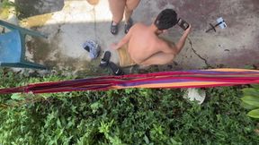 My Stepbrother and I Saw a Video of Her Fucking Deliciously; She Also Takes It in the Ass Really Well.