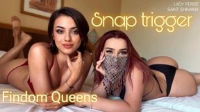 Findom Queens will snap fingers and you will give all your money POV