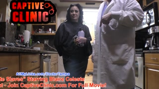 Naked BTS From Blaire Celeste Corporate Slaves Setting Scene &amp; Post Celebration, At ClinicCom