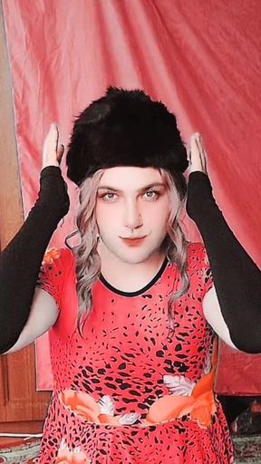 Chubby White Lady Boy Big Butt Shemale Big Ass Sissy Booty Slut