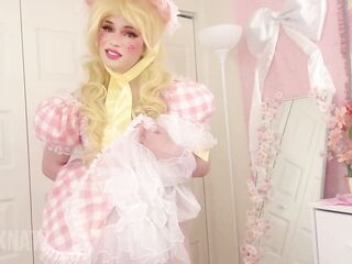 Crossdressing Sissy Fag Floozy Craves a Dad