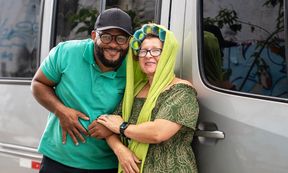 Fat Granny Picked Up From Street For BBCAnal