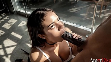 I gave this sassy Colombian girl the dirtiest spanking and fucked her in both holes to total exhaustion [AI]