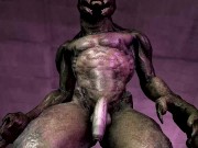 True Self, Sangheili hyper muscle & cock growth