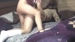 colegiala casero! me folle a mi hermanastra despues de hacer su tarea, a ella le encanta que me la folle despues de ayudarle en matematicas (video completo)
