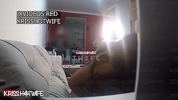 Corno manso chamou um Barbeiro a domicilio, mas não esperava que eu faria uma chamada de vídeo e ficaria peladona na frente dele