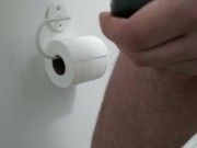Bad dragon Chance cocksleeve masturbation and piss