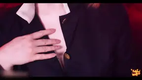 Kinky cosplay girl Mollyredwolf gets creampied in cowgirl