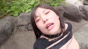 Japanese Squirt Queen Humiliated – Poolside Orgasms Cream Pie creampie cumshot