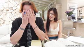 ”Teen Audrey Royal Teaching The Tutor How To Fuck”