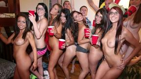”Naked Teens in University Room Groupsex”