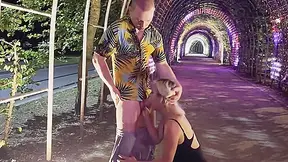 Paola Blaze In Unexpected And Loud Perversions In Public With A Young Stranger