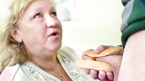 ”BBW Old Woman Loves Sexy Dog With Young Meat”