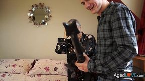 granny savana enjoys the hot ride on sam s young cock agedlove