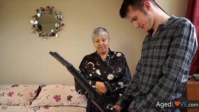 granny savana enjoys the hot ride on sam s young cock agedlove