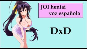 Akeno Himejima Teases Your Small Dick With Laughter & JOI in DxD Hentai Anime