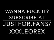 USING MY NEW BUTTPLUG... WILL IT FIT? ANAL TRAINING