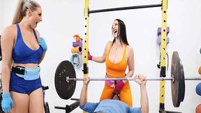 Squat Rack Appreciation Thanks To Angela White & Kayley Gunner Part 1