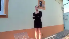 Dude bringing sexy non-professional angel to ecstasy in washroom