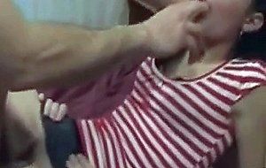 Lil mexi gets double fucked