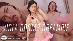 [Trans] Viola Costa's Creampie!