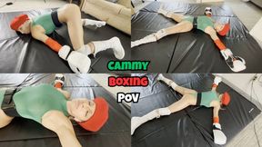 POV Boxing Vs Cammy (Lora Cross)