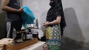 Indian Muslim Babe Gets Her Ass Pounded By Horny Tailor