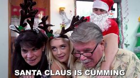 Hot - Blonde And Naughty Santa Christmas Special With Anastasia Knight