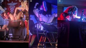 lisbon erotic festival, yelene vera and her submissive angelo extreme domination makes it fine