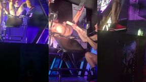 lisbon erotic festival, yelene vera and her submissive angelo extreme domination makes it fine