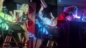 lisbon erotic festival, yelene vera and her submissive angelo extreme domination makes it fine