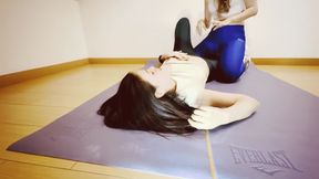 My husband pays for a personal trainer who makes me sweat&period;&period;&period;