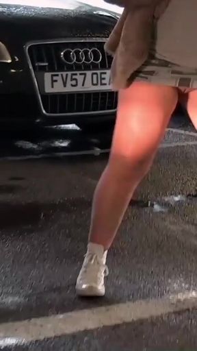 Must-see moment from "What? Never Seen Someone Piss in Public Before? Tanya Lixx for UK-Flashers"