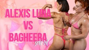 Bagheera vs Alexis Luna : Sexy Oil
