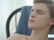 Blonde Hottie Alexander S Stuffs His Butt With A Big Dildo!