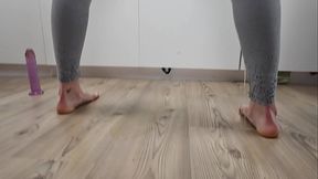 PISSING Myself! Pixie Pink Covered in my own PISS, Licking and Orgasm, Piss in Mouth, Licking Piss from Floor