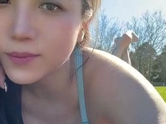 Amateur Facial For Teen Brunette