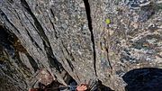 CAUGHT BY A DRONE, doing a risky blowjob whilst climbing a mountain. Vlog.