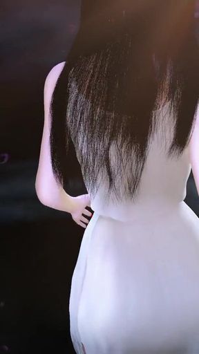 Emotional moment from &quot;Young beautiful girls, sexy models are coming to you&quot;