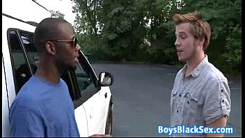 Blacks On Boys - Gay Hardcore Bareback Interracial Porn Video 21