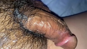 Oily cock massage with massive cumshot while his Egyptian and Iraqi roommates are in the other bed