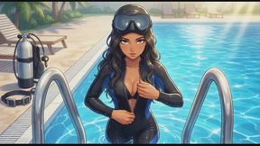 Scuba Confessions #3B: My Poolside Earring Rescue Gone Wrong (Animated)