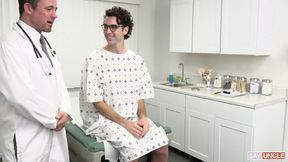 Stimulating Treatment Hung Jesse Zeppelin &amp; Mark Something, as the Doctor's Hands-on Exam Turns Into a Bareback Ride
