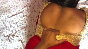 Nepali Beauty in Saree Gets Hardcore Sex and Creampie