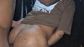 bahian bottom gives it up & struggles on skinny hung black monster cock – raw pain & pleasure