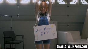 Axel Haze and stepdad tie me for a hot hole fuck