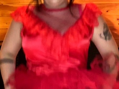 Busty milf horny solo toy time