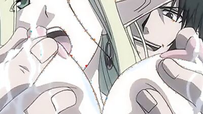 Angelica and her friend share a steamy hentai session in part 2