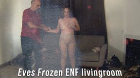 Evangeline gets frozen solid in Livingroom 01