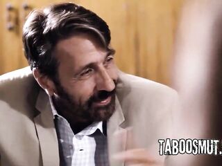 Perv Stepdad Bangs His Teen Stepdaughter And Her BFF